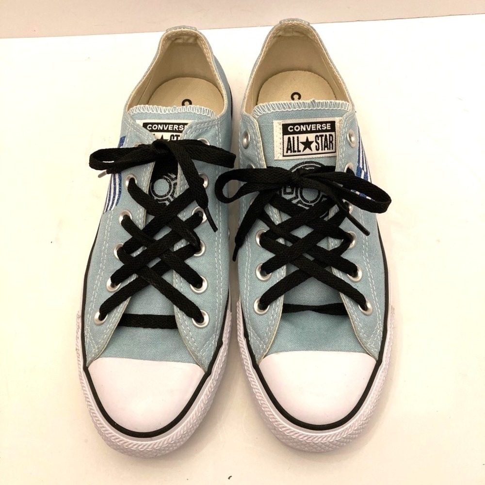 Converse All Star Greek Chuck‎ Taylors Mens 8 Womens 10 Blue Alpha Omega